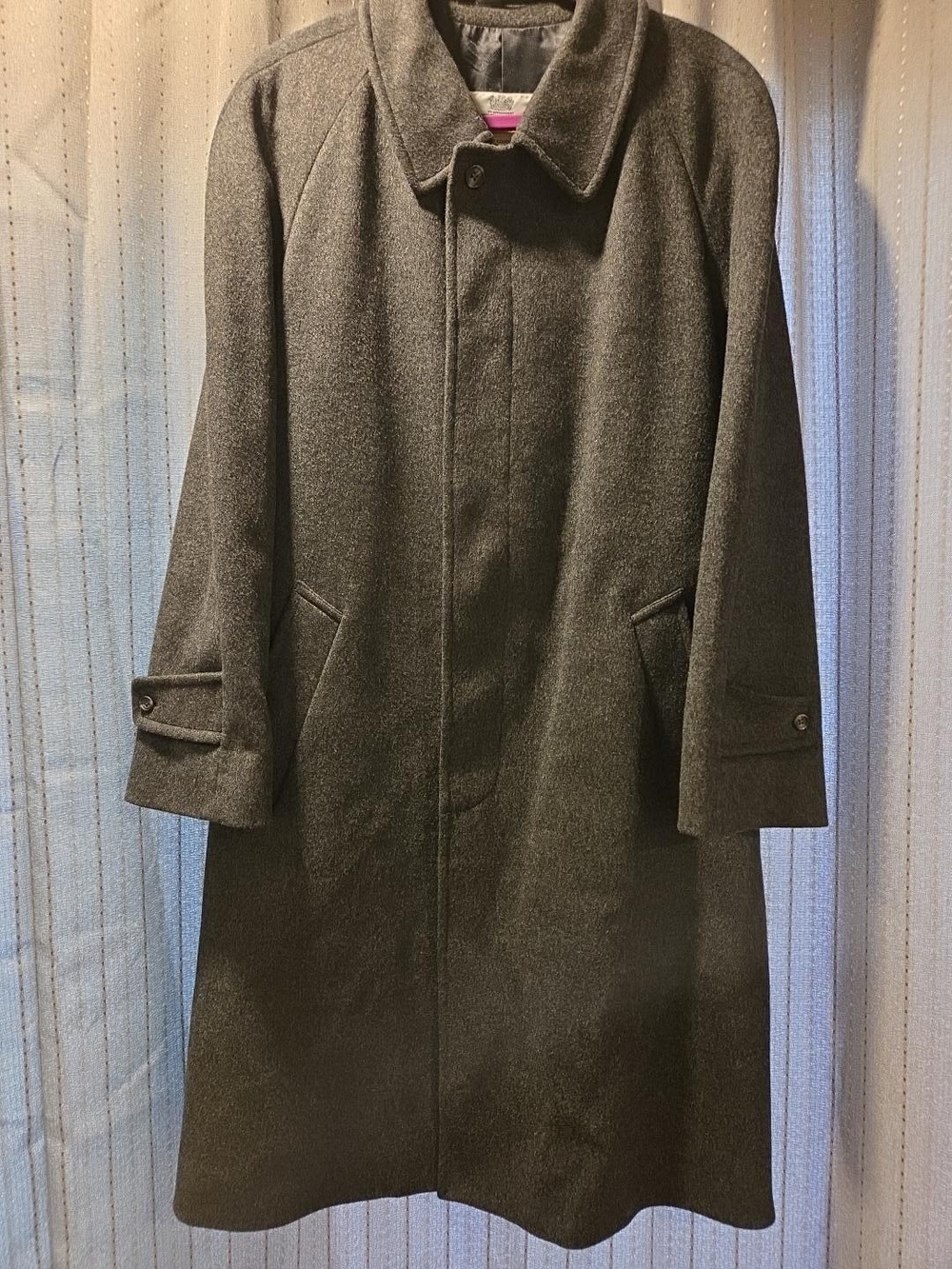 Vintage Aquascutum London Women's Pure Lambswool Long Coat England Sz 10